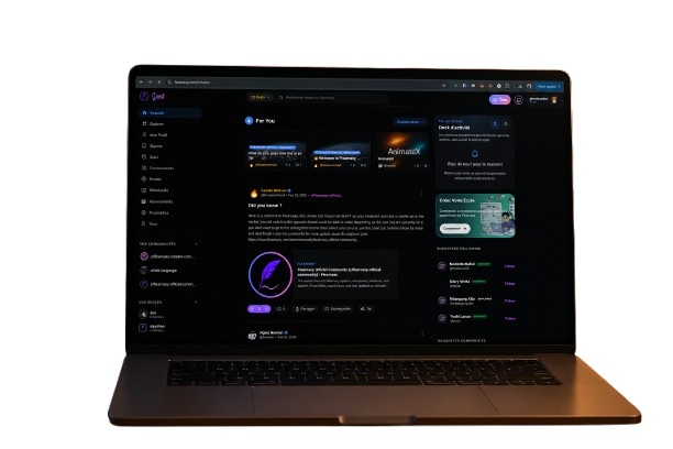 Flearnaxy App on Laptop